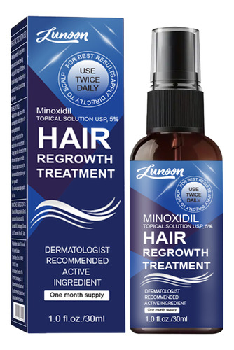 Spray Minoxidil 5% Crecimiento Sérum Para Cabello Y Barba