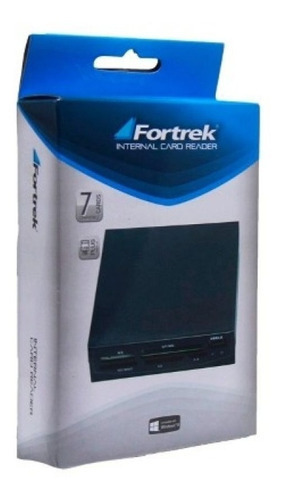 Leitor Interno De Cartão De Memória Usb Preto Ldc201 Fortrek