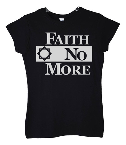 Polera Mujer Faith No More Logo Rock Abominatron