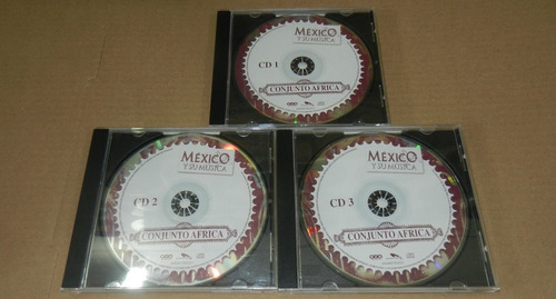 Conjunto Africa - México Y Su Música 3 Cds