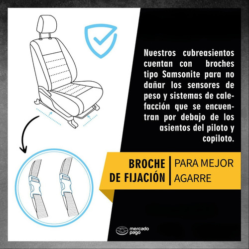 Cubre Asientos Para Tacoma 2024 Sr/ Trd Diseño Sport Line
