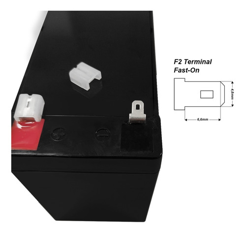Imagen 3 de 8 de Bateria De Gel 12v 7ah Con Certificacion Ul