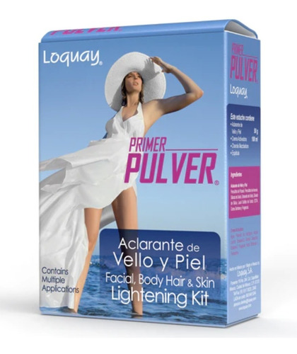 Kit Loquay Aclarante De Vello Y Piel 