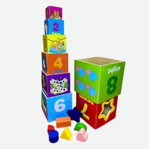 Comprar Juego Didactico Cubos Apilables