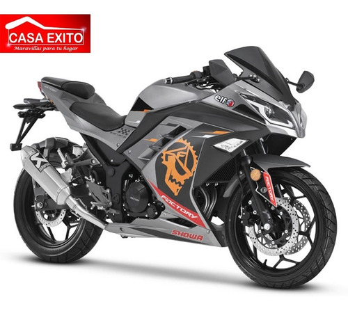 Imagen 7 de 9 de Moto Factory F370 370cc 2022 Color Gr/ Ama/ Ve 0 Km