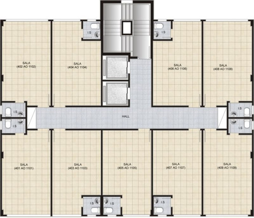 Sala Com 1 Quartos Para Comprar No Buritis Em Belo Horizonte/mg - 1533