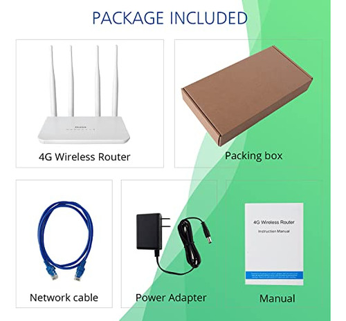 Dionlink 4g Lte Cpe Router Inalámbrico 4g Desbloqueado Con