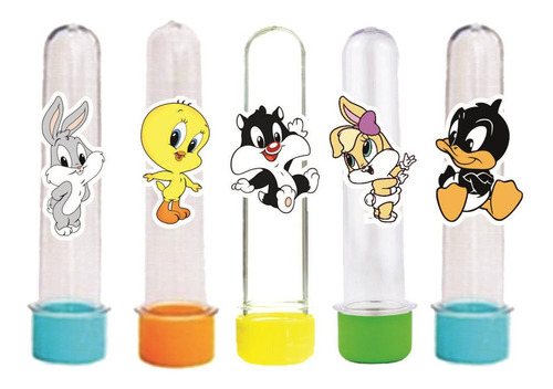 50 Tubetes Looney Tunes Baby