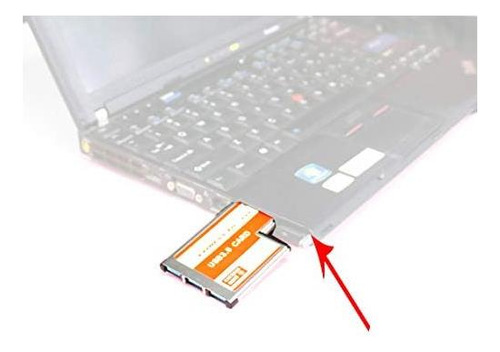 Jmt 3 Puertos Ocultos Dentro De Usb 3.0 A Expresscard De 54