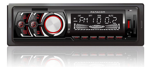 Estéreo Panacom Ca5032 Bt Radio Fm Usb Sd Frente Desmontable