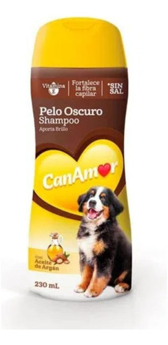 Shampoo Canamor Pelo Oscuro 230 Ml