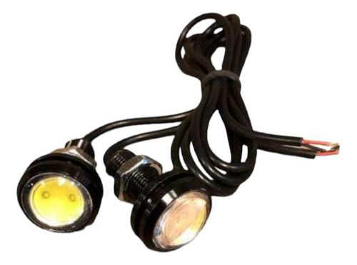 Caminero Led Ojos De Aguila X2 Bla.fijo Y Parpadean An23-036