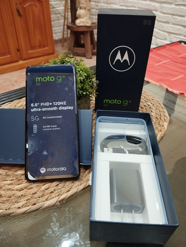Motorola Moto G51 5g 128gb - 4gb Ram Desbloqueado Azul