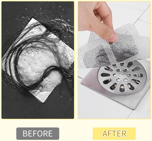 Filtro Desechable Multifuncional De 50 Piezas Para Drenaje D