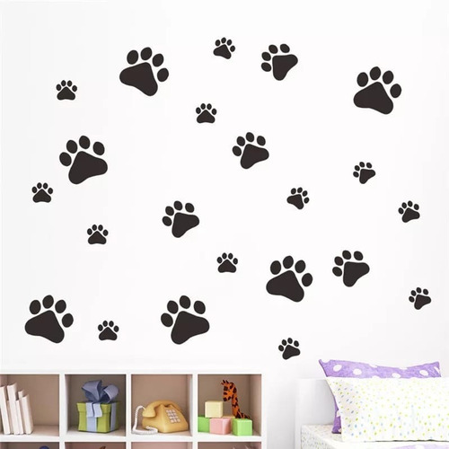 Stickers Pegatinas Huellas Para Pared 