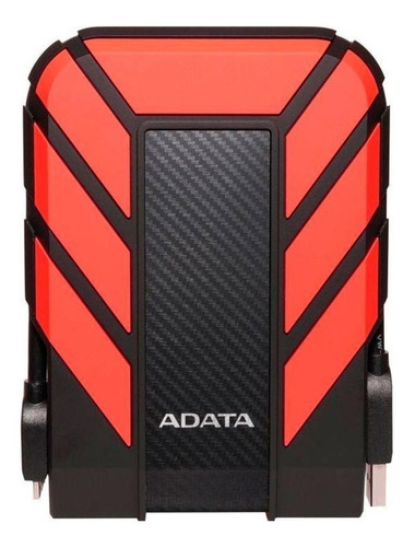 Imagen 1 de 3 de Disco duro externo Adata HD710 Pro AHD710P-1TU31 1TB rojo