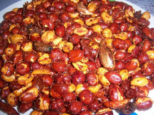 1 Kilo De Cacahuate Con Chile Y Ajo
