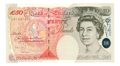 Inglaterra 50 Libras Coleccion Año 2006 Sin Circular Unc