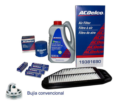 Kit Afinacion 5w30 Chevrolet Chevy Sedan 1.6 1998