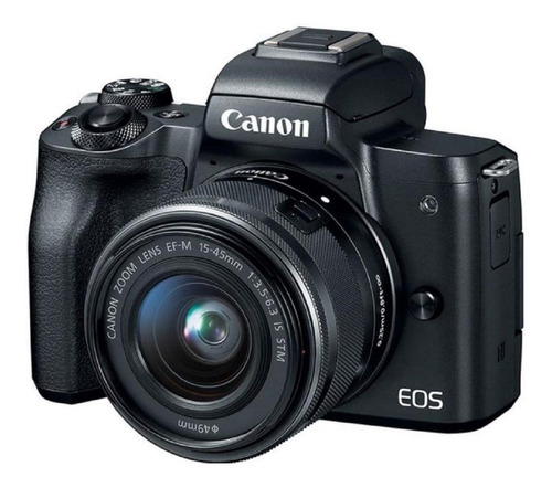 Cámara Canon Eos M50 24 Mpx Ef-m 15-45 Is Stm Video 4k