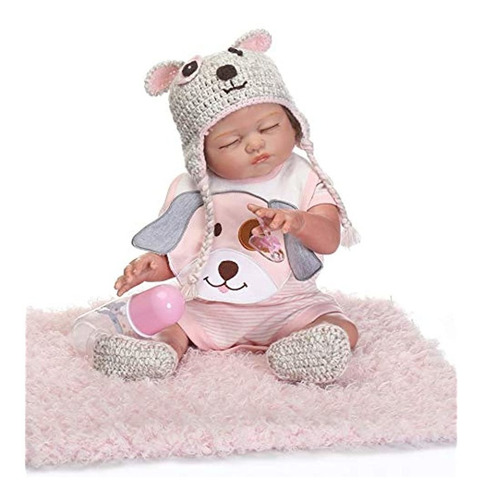 Npk Muñecas Reborn Baby Girls Silicone Full Body Realista Re