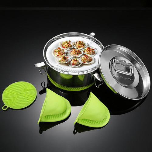 Qw Flan Pan Portátil De Acero Inoxidable Para Flan Maker