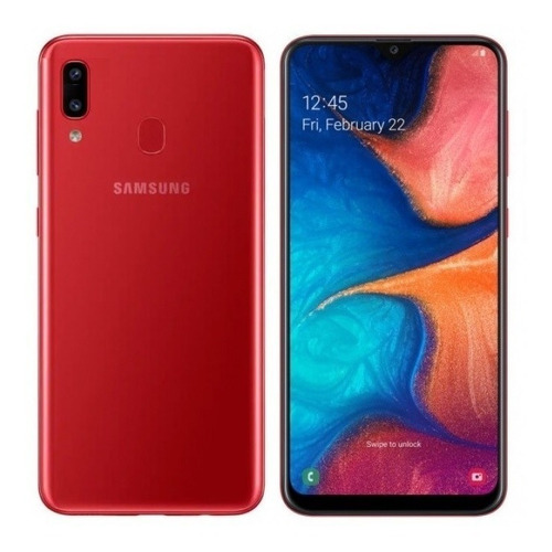 Celular Samsung A205g/ds Galaxy A20 Dual Rojo