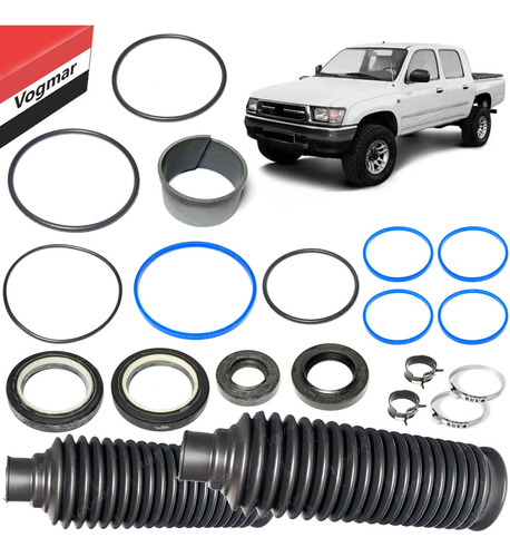 Reparo Caixa Direcao Hidraulica Hilux Sw4 1996 1997 1998 3.0