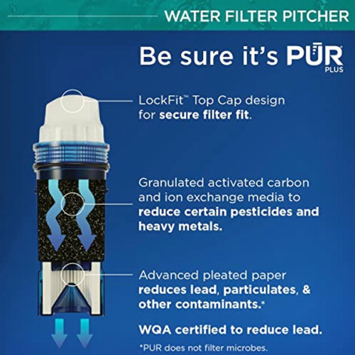 Pur Jarra Ultimate Con Sistema De Filtrado De Agua 7 Tazas
