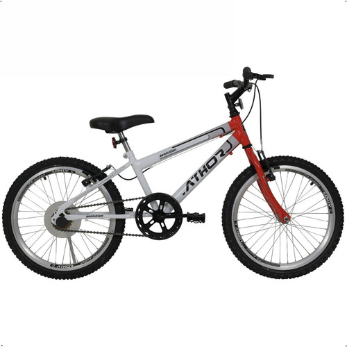 Bicicleta Infantil Aro 20 Athor Evolution Sem Marcha Cores