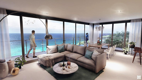 Imagen 3 de 15 de Venta De Departamento En Cozumel - The Maria