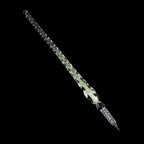 Pluma De Inmersión De Cristal De Borosilicato Verde
