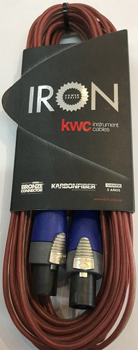 Imagen 1 de 3 de Cable Para Caja Speakon-speakon Kwc Iron 405 De 9 Metros