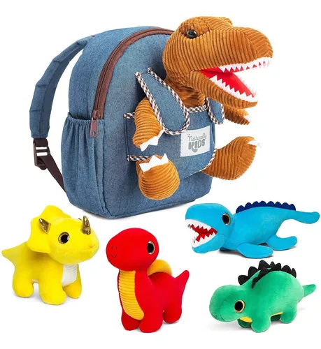 Mochila de dinosaurio peluche sale