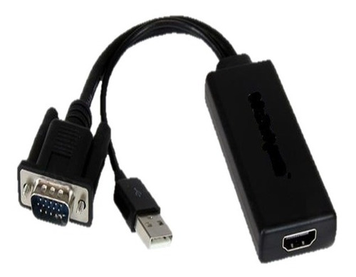 Agiler Agi-1218 Adaptador Convertidor Vga Macho- Hdmi Hembra