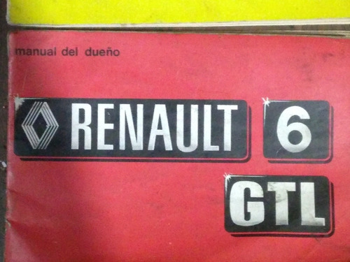 Manual De Guantera Renault 6