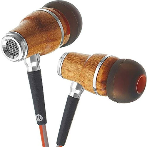 Auriculares Estilo Madera