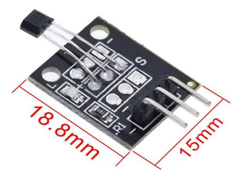Sensor Magnético Efecto Hall - Modulo Ky-003 - 4 Unidades