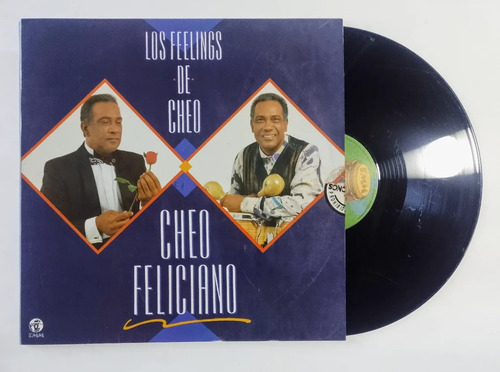 Disco Lp Cheo Feliciano / Los Feelings De Cheo