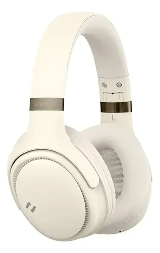 Headphone Havit H630bt Bluetooth 5.3 On-ear 3d 55h Cor Manteiga/O...