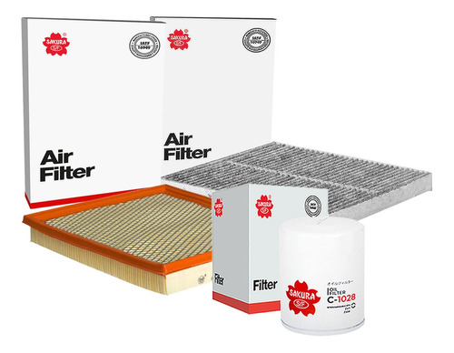 Kit Filtros Aceite Aire Cabina Nissan Armada 5.6l V8 2009