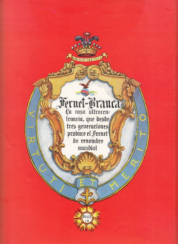 1950 Hoja Publicidad De Fernet Branca Revista Argentina  