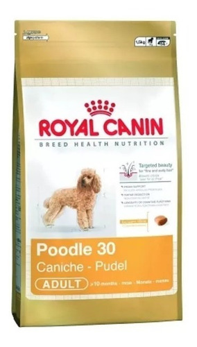 Mars Petcare Royal Canin Breed Health Nutrition Caniche Perro Adulto - Mix - 7.5 kg - 7.5 kg - Bolsa - Seca