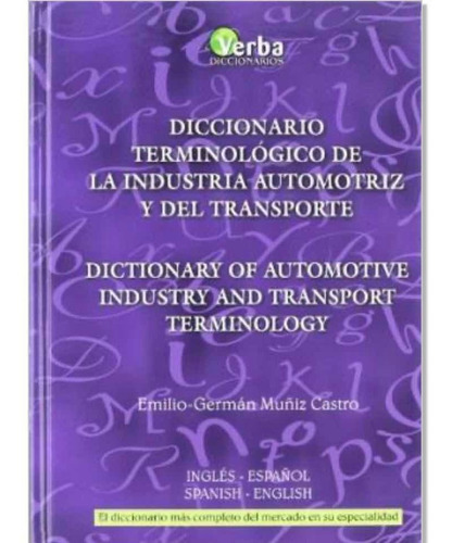 Diccionario Terminológico De La Industria Automotriz Libro