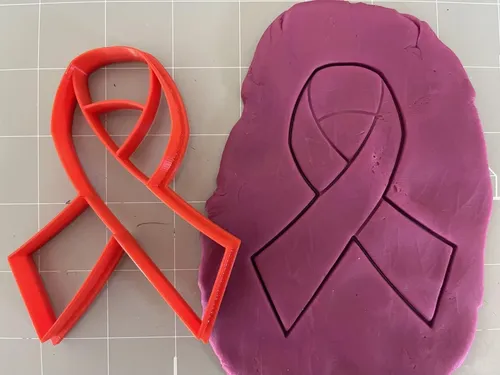 Cortador De Galletas De Símbolo Rosa (cáncer)