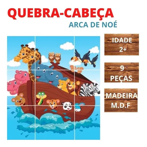 Madeiras quebra-cabeças para crianças de 2-5 criança quebra