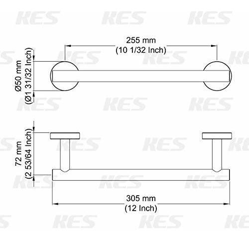 Toallero Kes Soporte Para Toallas De Baño Resistente Pared