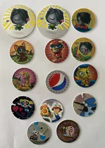 Comprar Lote De 14 Tazos Funki Punky Bob Esponga Cartoon Network