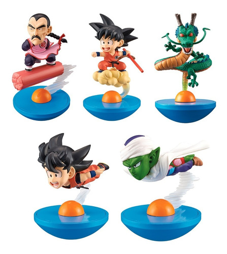 Set 5 Figuras Dragon Ball Goku Shenlon Picoro Coleccionable