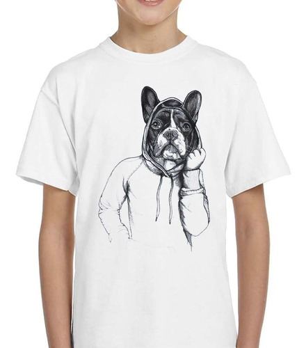 Remera De Niño Bulldog Con Buzo